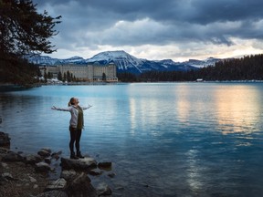 It's easier to make positive change when you're in an inspiring setting.  Courtesy, Fairmont Chateau Lake Louise
