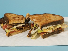 Hammered Mushroom Sandwich from Superiority Burger Cookbook by Brooks Headley.