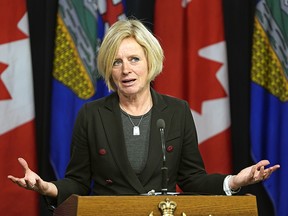 Alberta Premier Rachel Notley, in Edmonton on Sept. 21, 2018.