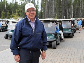 Clay Riddell, the man behind the Shaw Charity Classic at Silver Tip Golf Resort in Canmore on Aug. 26, 2013.