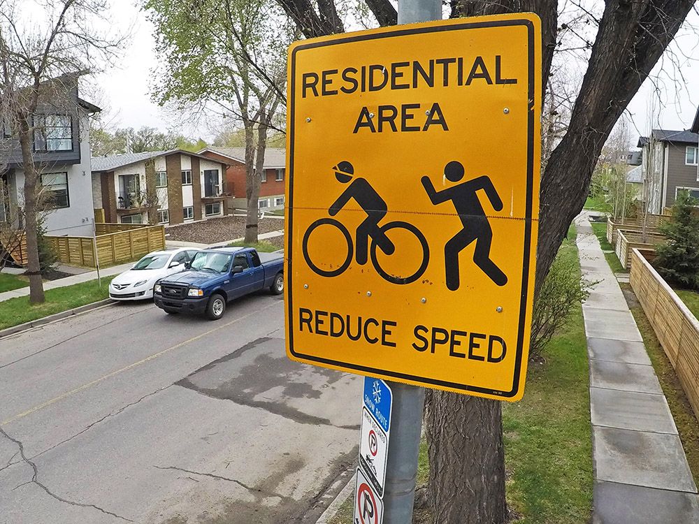 Council endorses plan to lower speed limits on Calgary streets