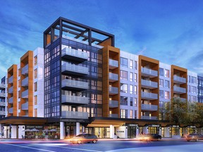 An artist rendering of The Windsor that is being developed by Arlington Street Investments.