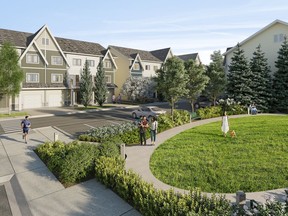 Artist's rendering of the exterior of Ember Park, by StreetSide Developments in Redstone.