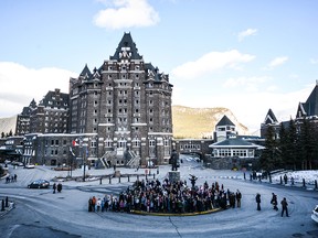 Fairmont Banff Springs Hotel in Banff National Park