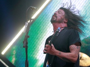 The Foo Fighters perform to a packed house at the Saddledome in Calgary on Tuesday, October 23, 2018. Dean Pilling/Postmedia