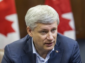 Former prime minister  Stephen Harper