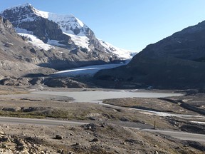 File photo of the Columbia Icefields south of Jasper.