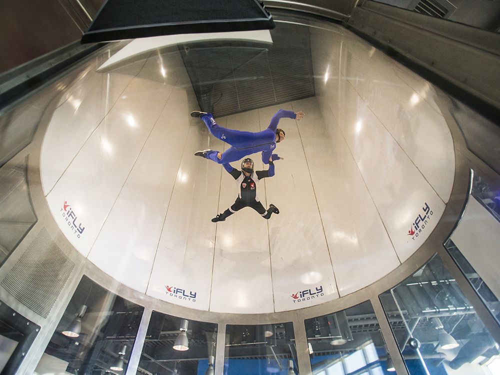 No parachute? No problem. Indoor skydiving to make Calgary debut ...