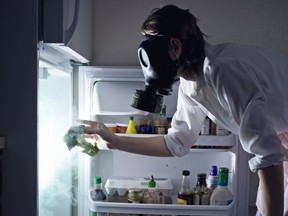 Jennifer Allford's fridge didn't quite need a sci-fi cleanout but kids heading off to school meant some food waste.