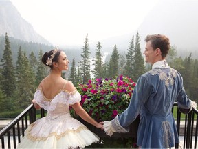 Alberta Ballet's new production of The Sleeping Beauty is relocated to the Rockie Mountains. Courtesy, Paul McGrath