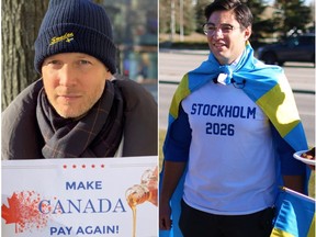 In response to the Canadian Taxpayers Federation endorsing a 2026 Olympic bid in Stockholm earlier this week, Christian Ekström of the Swedish Taxpayers Association (left), has launched a counter-campaign called 'Make Canada pay again.'