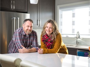 Shawna Burke-Martin and Darren Martin in their home at Pinnacle by Cove Properties in Kincora.