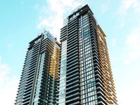 Opportunities still remain for buyers looking to buy a unit in the soaring Guardian condo towers in Victoria Park.