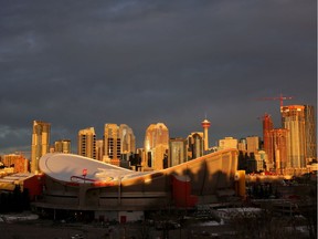 City councillors are expected to re-convene Monday behind closed doors to discuss a proposal to replace the Saddledome with a new arena.