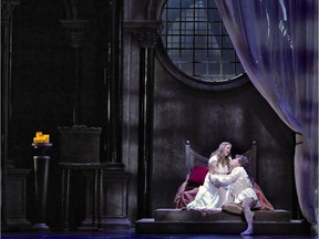 Adam Luther and Anne-Marie Macintosh in Calgary Opera's Romeo & Juliette. Courtesy, Trudie Lee Photography