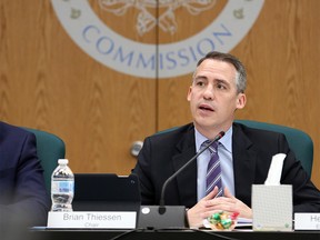 Brian Thiessen, Chair of the Calgary Police Commission, was photographed during a Calgary Police Commission public meeting on Tuesday November 27, 2018.  Gavin Young/Postmedia