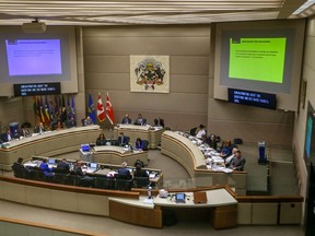 An overall of the Chambers of Calgary City Council on Monday, September 24, 2018.