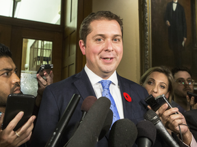 Conservative Leader Andrew Scheer appears to have changed his mind recently about media bias.