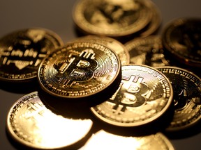 On Monday, Bitcoin declined as much as 9 per cent to US$4,958, while so-called alternative coins slumped even more.