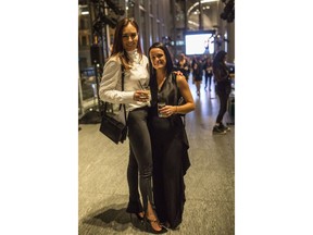 Media personality Aisling Tomei (left) and Jacquelyn Mitchell were among the more than 1,000 fashionably fabulous guests in attendance at PARKLUXE 2018. Courtesy Glen Co