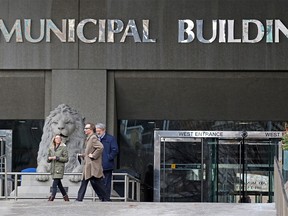 Calgary City Hall was photographed on Wednesday, November 14, 2018.  Gavin Young/Postmedia