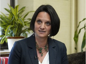 Alberta Children's Services Minister Danielle Larivee revealed the ministry's action plan to improve the child intervention system in Alberta on Tuesday, June 26, 2018.