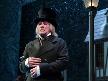 2012: Stephen Hair plays Ebenezer Scrooge  in Theatre Calgary's production of A Christmas Carol.