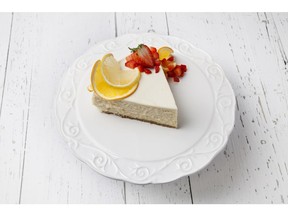 Classic Baked Cheesecake for ATCO Blue Flame Kitchen for Dec. 19, 2018; image supplied by ATCO Blue Flame Kitchen