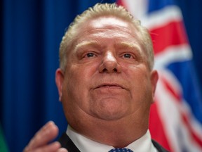 Ontario Premier Doug Ford says the province can't do anything to stop GM from closing the Oshawa plant.