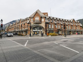 The Cascade Shops in Banff were recently purchased by Atlas Development. Supplied photo, for David Parker column. November 2018.