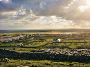 Step off the whiskey and beer-soaked path of Ireland to discover a rich history. Visit the 12-km-long island of Inishmore to meet with a seaweed fishermen or cycle along over 1600 kilometres of limestone rock fences on your way to the ancient forts hugging the coast. Photo, Joanne Elves