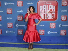 Taraji P. Henson arrives at the Los Angeles premiere of "Ralph Breaks the Internet" at El Capitan Theatre on Monday, Nov. 5, 2018.