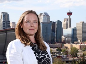 Calgary-East MLA Robyn Luff in Calgary on Sept. 1, 2015.