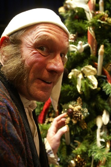 2004: Stephen Hair as Ebenezer Scrooge in A Christmas Carol at Theatre Calgary.