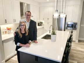 Wendy and Tim St. Louis love the lock-and-leave nature of their new bungalow villa at Morena West, by Rockford Developments.