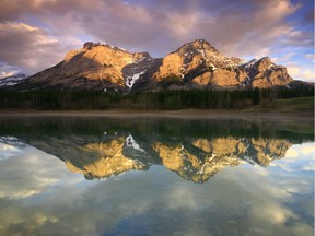 Mountain reflection at Wedge Pond in Kananaskis Country. Courtesy Andrew Penner