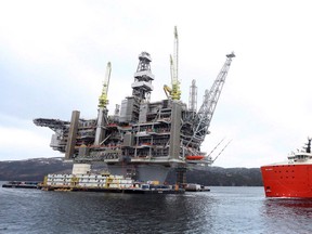 All offshore oil rigs in Newfoundland and Labrador's waters have been temporarily shut down.
