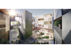 Courtesy RNDSQR
An artist's rendering of the Courtyard 33 by RNDSQR in Marda Loop.