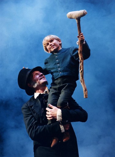 1998: Stephen Hair as Scrooge in Theatre Calgary's A Christmas Carol.