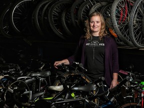 Laura Istead, executive director of Two Wheel View in Calgary.