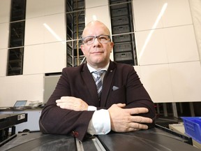 Scott Gravelle, Co-founder and CEO, ATTAbotics Inc. as the Opportunity Calgary Investment Fund selected the local tech company for funding in Calgary on Wednesday December 12, 2018. Darren Makowichuk/Postmedia