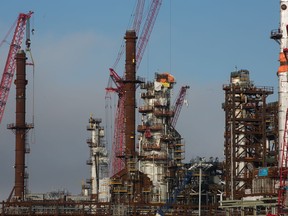 The NWR Sturgeon Refinery under construction, in Strathcona County on Oct. 19, 2016.