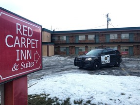 Calgary police are investigating after a woman was found dead in a northwest hotel room on Friday, Dec. 21.