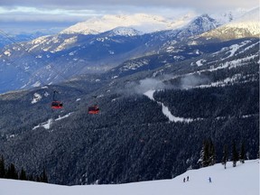 Suggested new slogan: Come to Whistler, but only if you can walk, bicycle or hang-glide to get here.