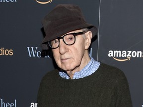In this Nov. 14, 2017 file photo, director Woody Allen attends a special screening of Wonder Wheel in New York.