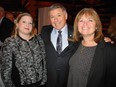 Pictured, from left, at the 2018 Generosity of Spirit Awards Nov. 14 are Association of Fundraising Professionals president-elect Marni Halwas, past president Wayne Steer and president Catherine Chrumka. The awards coincided with National Philanthropy Day.