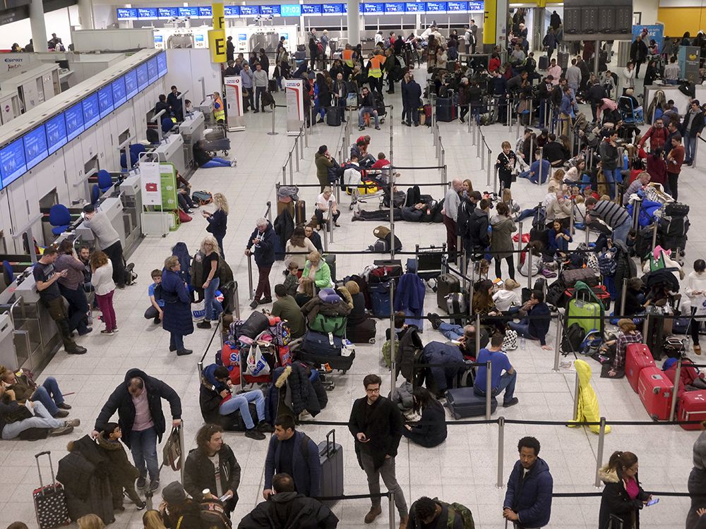 Calgarian faces travel chaos as drones shut London s Gatwick