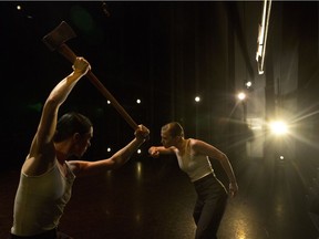 Dancers perform in Better Get Hit in Your Soul, which is a tribute to the music of Charles Mingus at DJD Dance Centre in Calgary.