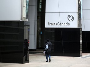 The TransCanada (TC Energy) office in downtown Calgary, Alta., on Tuesday January 24, 2017.