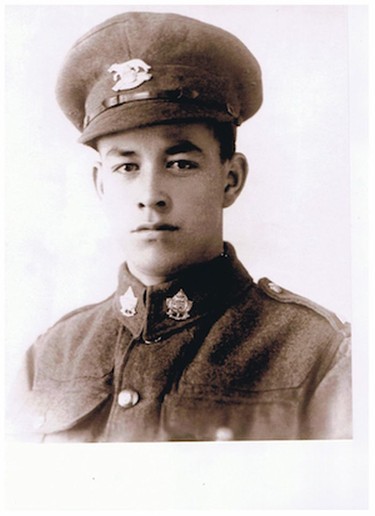 Angus Goodleaf, a veteran included in the Lougheed House exhibit After the War.
